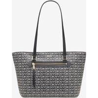DKNY Women's Bryant Avenue Logo Medium Tote Bag Black