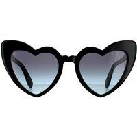 Saint Laurent Women's Cat Eye Black Blue Gradient Sunglasses