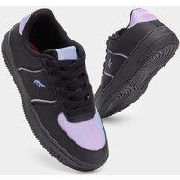 Finily Women's Claire Stylish Trainer in Black | Size: 7