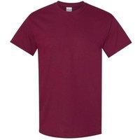 Gildan Men's Heavy Cotton Short Sleeve T-Shirt in Maroon | Size: Medium