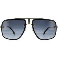 Carrera Men's Aviator Gold Black Grey Gradient Sunglasses