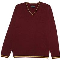 Harry Potter Gryffindor Knitted Jumper in Maroon | Size: 12-13 Years