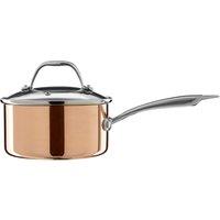 Orsina Minerva 16cm Saucepan, Warm Copper Finish in Gold