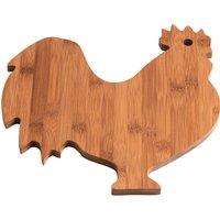 Orsina Bamboo Rooster Chopping Board, Natural Grain