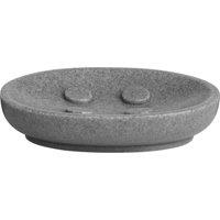 Orsina Canyon Stone Effect Soap Dish in Grey