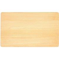 Orsina Rectangular Chopping Board, Thick & Durable Cutting Board for Kitchen Worktops, Kitchen Chopping Board in Natural