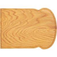 Orsina Bread Design Chopping Board, Thick & Durable Cutting Board for Kitchen Worktops, Kitchen Chopping Board in Natural