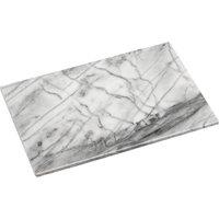 Orsina Marble Chopping & Serving Board, Elegant White Marble Cutting Board with Natural Veining in Grey