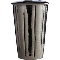 Orsina Hammered Bathroom Nickel Finish Toothbrush Holder in Grey