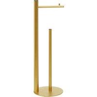 Orsina Fay Toilet Roll Holder, Metal Build in Gold