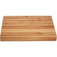 Orsina Acacia Wood Rectangular Chopping & Serving Board, Durable Wooden Cutting Board with Integrated Handle in Natural