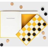 Suck UK Checkers in a Book Shape Board Games