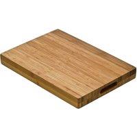 Orsina Bamboo Butchers Chopping & Serving Board, Durable 36x26cm nature friendly Cutting Board in Natural | Size: 36x26 cm