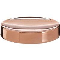 Orsina Rose Gold Soap Dish, Rust-Resistant Stainless Steel Soap Holder, Elegant Soap Tray, Curved Soap Container