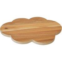 Orsina Small Cloud Chopping Board, Thick & Durable Cutting Board for Kitchen Worktops, Kitchen Chopping Board in Brown
