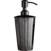 Orsina Hammered Nickel Finish Lotion Dispenser in Grey