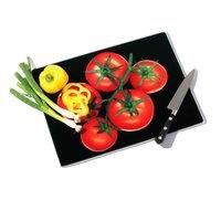 Orsina Stylish Design Tomatoes Chopping Board, Hygienic Food Chopping Board, Stable Cutting Board For Kitchen in Black