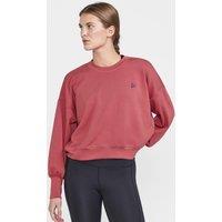 CRAFT Women's ADV HiT Relaxed Sweatshirt in Red | Size: Large