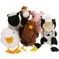 The Puppet Company Farm Animals Set of 6 - Finger Puppets