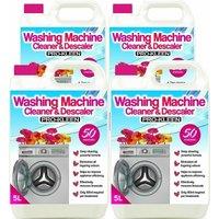 ProKleen Washing Machine Cleaner & Descaler - 4 x 5L in Clear