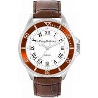 Krug-Baumen Men's KBWL-5 Colours 42mm Quartz Watch in White