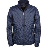 TEE JAYS Men's Richmond Diamond Quilted Jacket in Mid Navy | Size: 3XL