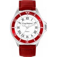 Krug-Baumen Men's KBWL-4 Colours 42mm Quartz Watch in White