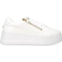 Carvela Women's 'Jive Zip' Trainers in White | Size: 8