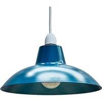 Civic Blue Ceiling Pendant Shade