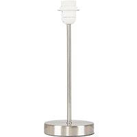 Charlie Modern Stem Brushed Chrome Table Lamp Base