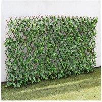 Artificial Outdoor Stretchable Privacy Fencing Hedge