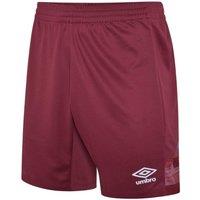 Umbro Vier Shorts in Burgundy | Size: 11-12 Years