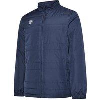 Umbro Men's Club Essential Bench Jacket in Dark Navy | Size: Small
