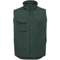 Russell Men's Heavy Duty Gilet in Bottle Green | Size: 3XL