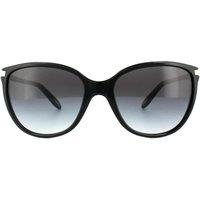 Ralph by Ralph Lauren Women's Cat Eye Black Grey Gradient Sunglasses