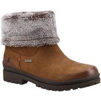 Hush Puppies Women's 'Alice' Ankle Boots in Camel | Size: 4
