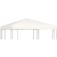 Berkfield Home Gazebo Top Cover 310 g/m 3x3 m Cream White