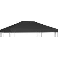 Berkfield Home Gazebo Top Cover 310 g/m 4x3 m Grey