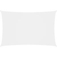 Sunshade Sail Oxford Fabric Rectangular 2.5x5 m White