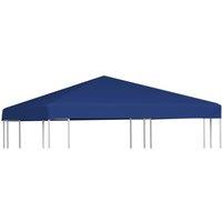Gazebo Top Cover 310 g/m 3x3 m Blue