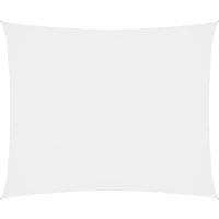 Berkfield Home Sunshade Sail Oxford Fabric Rectangular 4x5 m White