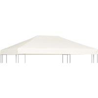 Berkfield Home Gazebo Top Cover 310 g/m 4x3 m Cream White
