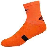Umbro Men's Pro Protex Gripped Socks in Orange | Size: 12-14