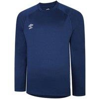 Umbro Men's Knitted Raglan Rugby Drill Top in Navy | Size: Medium