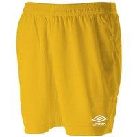 Umbro Men's Club II Shorts in Yellow | Size: 2XL