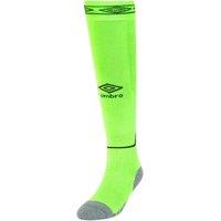 Umbro Men's Diamond Football Socks in Bright Green | Size: Large