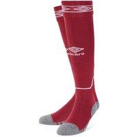 Umbro Men's Diamond Football Socks in Scarlet | Size: Large
