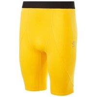 Umbro Men's Player Elite Power Shorts in Yellow | Size: XL