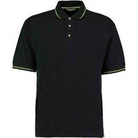 Kustom Kit Men's Polo Shirt in Jet Black | Size: Medium