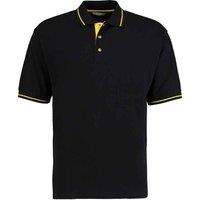 Kustom Kit Men's Polo Shirt in True Black | Size: XS